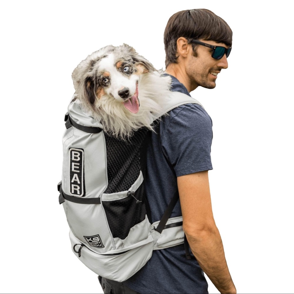 Dog Carrier Backpack - Gray